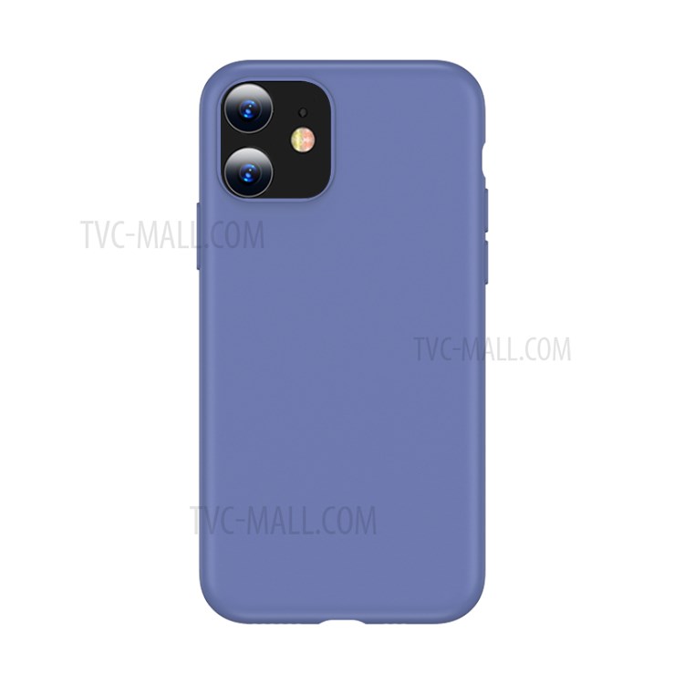 TOTU Liquid Silicone Shell Case for iPhone 11 6.1 inch - Blue-1