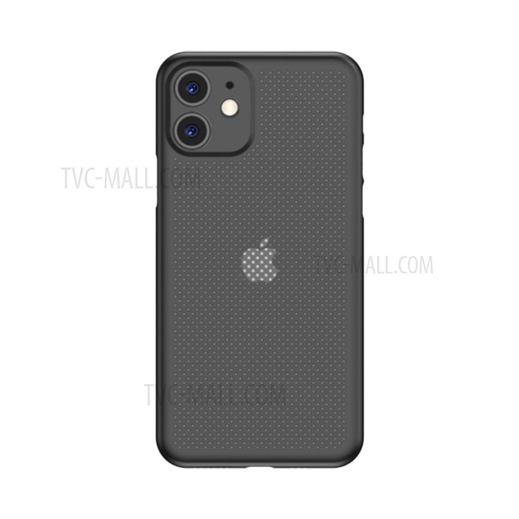 TOTU Soft Series Hard Plastic Phone Case Cover for iPhone 11 6.1-inch - Black-1