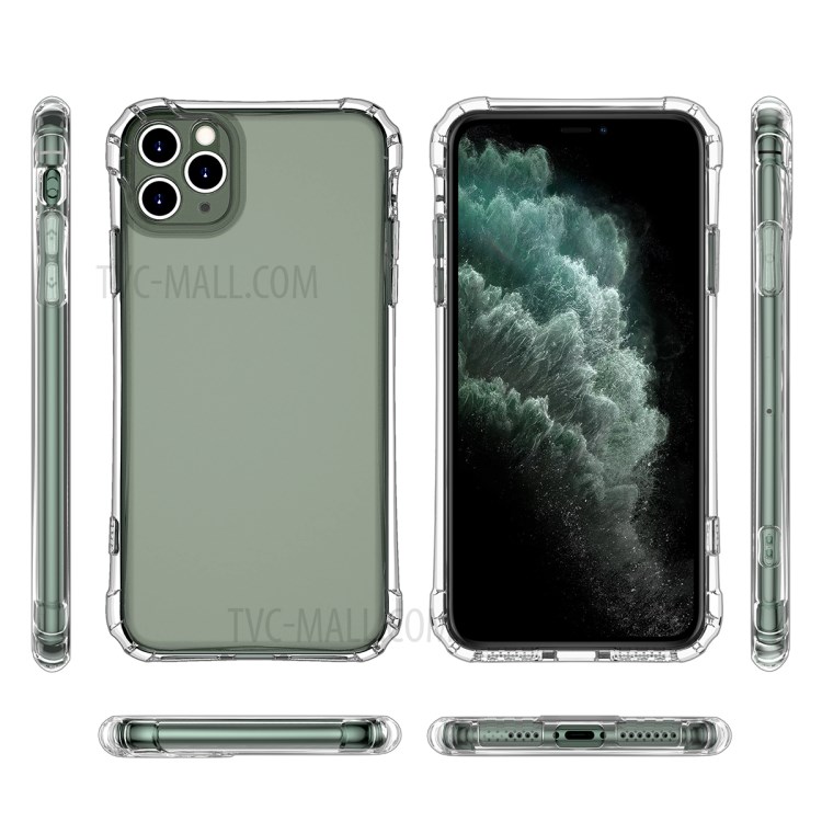 LEEU DESIGN Clear Shockproof Matte Soft TPU Phone Case for iPhone 11 Pro Max 6.5 inch-9