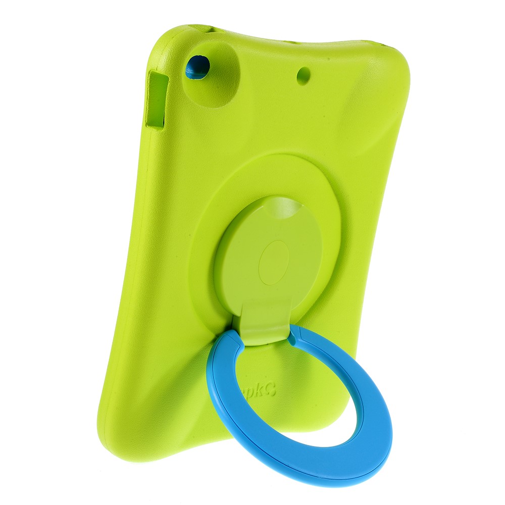 PEPKOO Shock-proof 360° Swivel Kickstand EVA Tablet Case for iPad 10.2 (2019) - Green-12