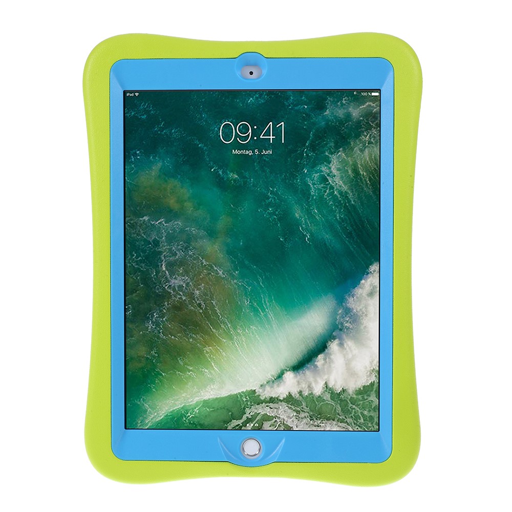 PEPKOO Shock-proof 360° Swivel Kickstand EVA Tablet Case for iPad 10.2 (2019) - Green-2