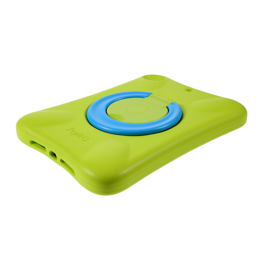 PEPKOO Shock-proof 360° Swivel Kickstand EVA Tablet Case for iPad 10.2 (2019) - Green-3