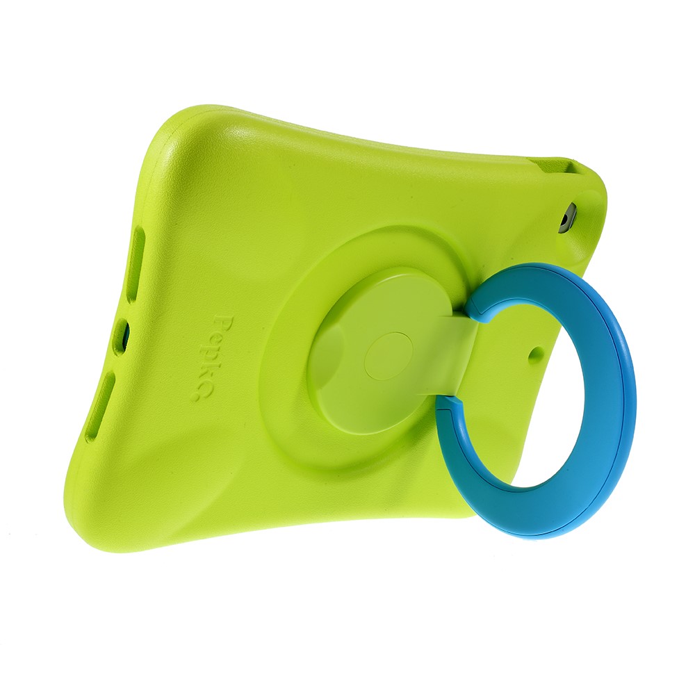 PEPKOO Shock-proof 360° Swivel Kickstand EVA Tablet Case for iPad 10.2 (2019) - Green-6