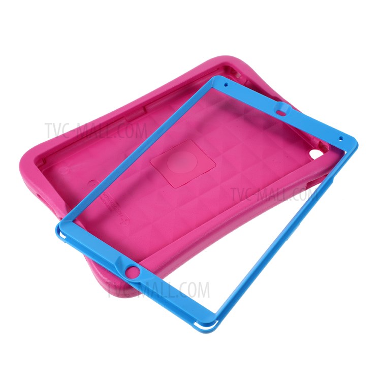 PEPKOO Shock-proof 360° Swivel Kickstand EVA Tablet Case for iPad Air 10.5 inch (2019) - Rose-5