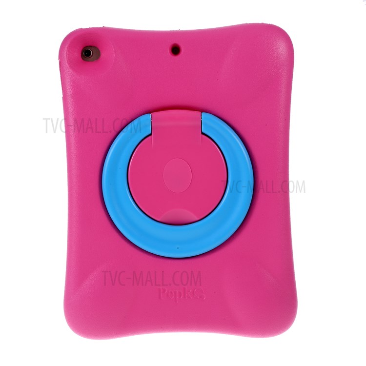 Pepkoo Shock-Proof 360 ° Swivel Kickgstry EVA Планшетный Чехол Для IPad Air 10,5 Дюйма (2019) - Роза-6