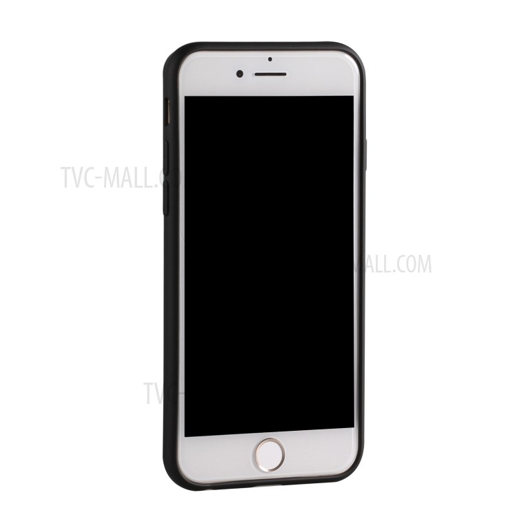 Мягкой ТПУ Телефон Случае Со Съемной Линзой Защитным Экраном Для Iphone 6 Плюс / 6s Плюс / 7 Плюс / 8 Плюс - Черный-3