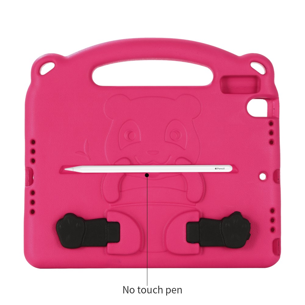 Panda Pattern EVA Shockproof Tablet Case with Kickstand for iPad 10.2 (2021)/(2020)/(2019) - Rose