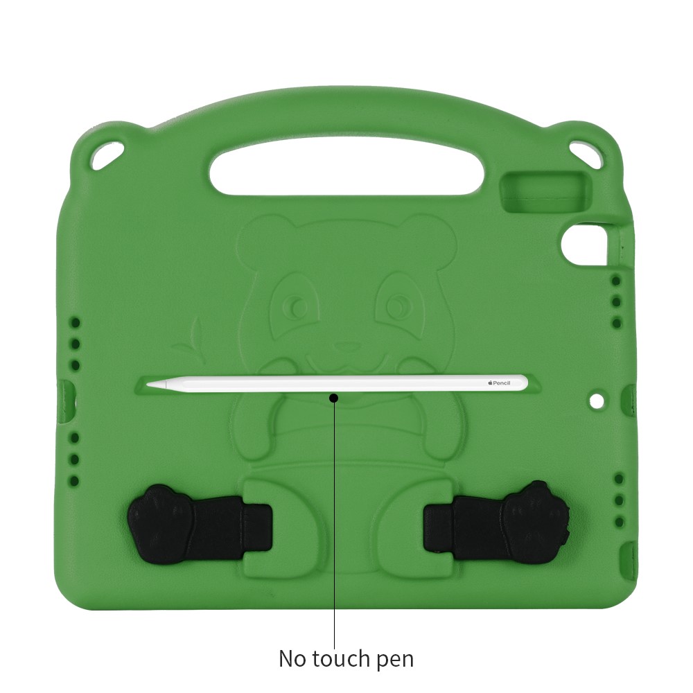 Panda Pattern EVA Shockproof Tablet Case with Kickstand for iPad 10.2 (2021)/(2020)/(2019) - Green