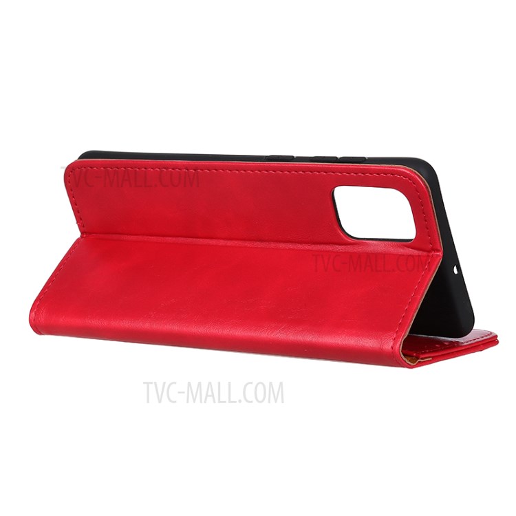 Wallet Stand Leather Case Phone Cover for Apple iPhone 11 Pro 5.8 inch - Red-3