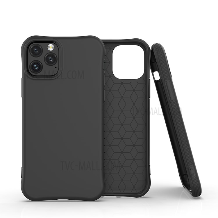Matt Weichen TPU Telefonkasten Für Iphone 11 Pro 5,8-Zoll - Schwarz-1