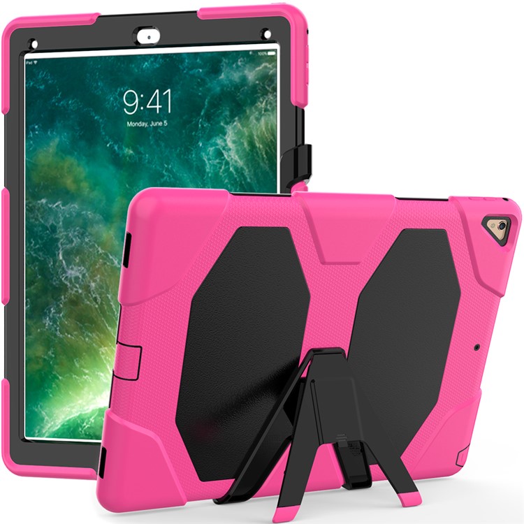 

Clip Kickstand Военный Долг PC Силиконовый Защитный Чехол Для Ipad Pro 12.9 - Роза, iPad Pro 12.9 inch (2015)