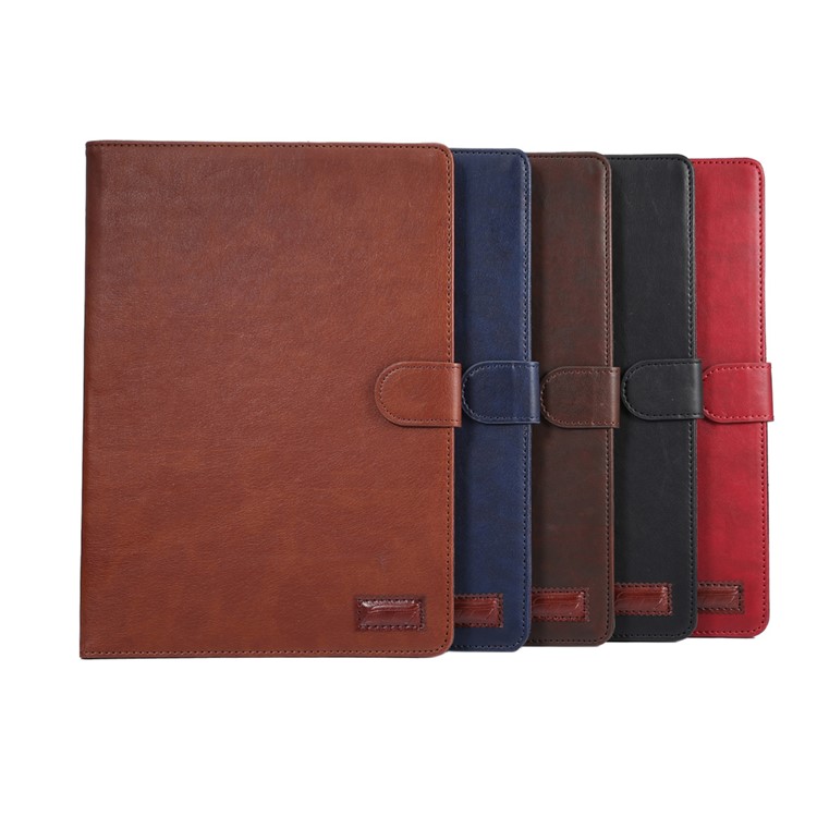 Crazy Horse Stand Wallet Leather Smart Case for iPad Pro 9.7 - Dark Blue-7