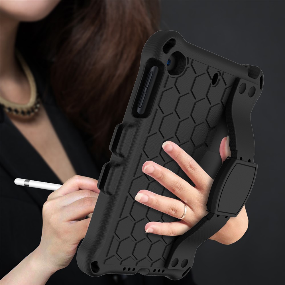 Honeycomb Texture EVA Tablet Hybrid Case for Apple iPad Mini (2019) 7.9 inch/Mini 4/Mini 3/Mini 2/iPad Mini - Black-4