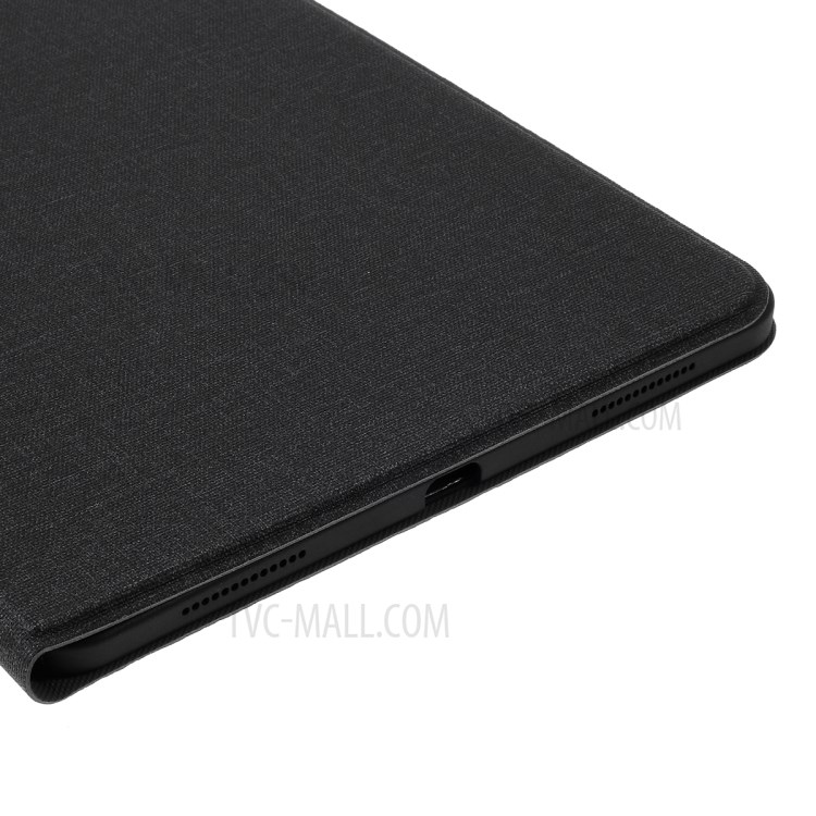 Cloth Texture PU Leather Stand Tablet Case for iPad Pro 11-inch (2020) / (2018) - Black-6