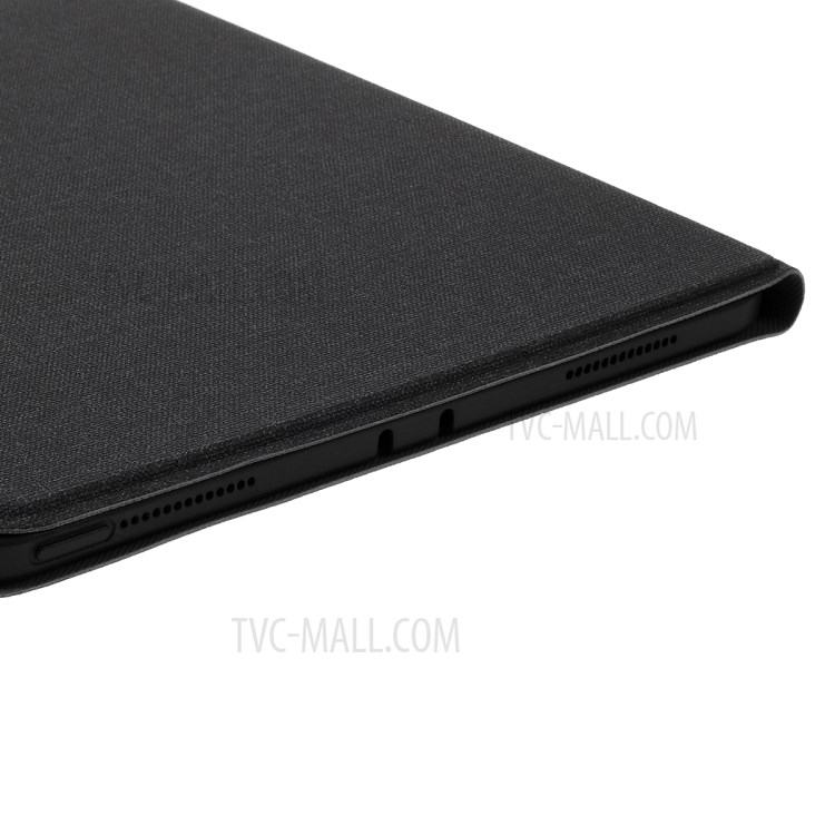 Cloth Texture PU Leather Stand Tablet Case for iPad Pro 11-inch (2020) / (2018) - Black-9