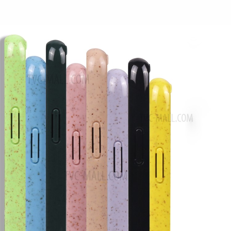 Weizenstroh TPU Kante + Plexiglas Zurück Hybrid Abdeckung Für Iphone 11 Pro 5,8 Inch - Gelb-6