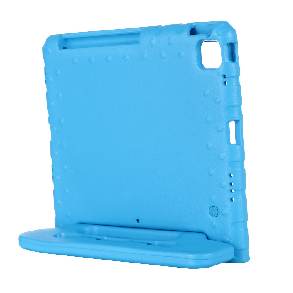 Drop-proof Kids Safe Eva Foam Hülle Mit Kickstand Für Ipad Pro 12,9 Zoll (2021) (2020) - Blau