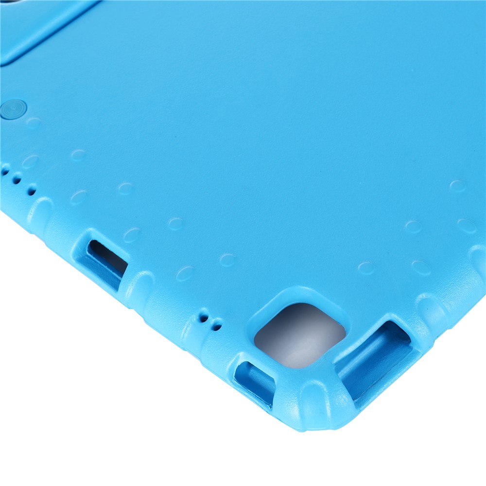 Caso de Espuma Safe EVA Para Niños a Prueba de Gota Con Kickstand Para Ipad Pro de 12.9 Pulgadas (2021) (2020) - Azul-4