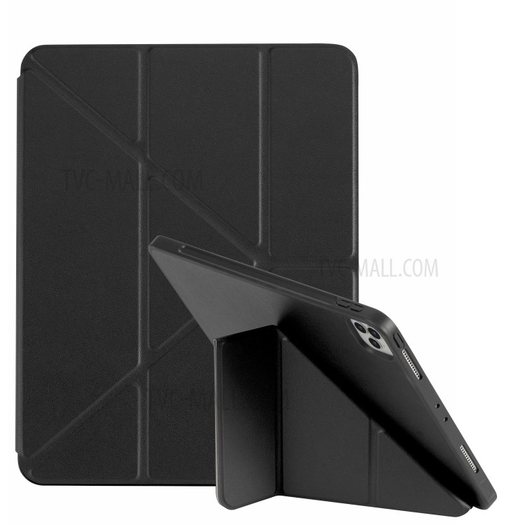 MOMAX Origami Stand Leather Smart Tablet Cover for Apple iPad Pro 11-inch (2020) - Black-1