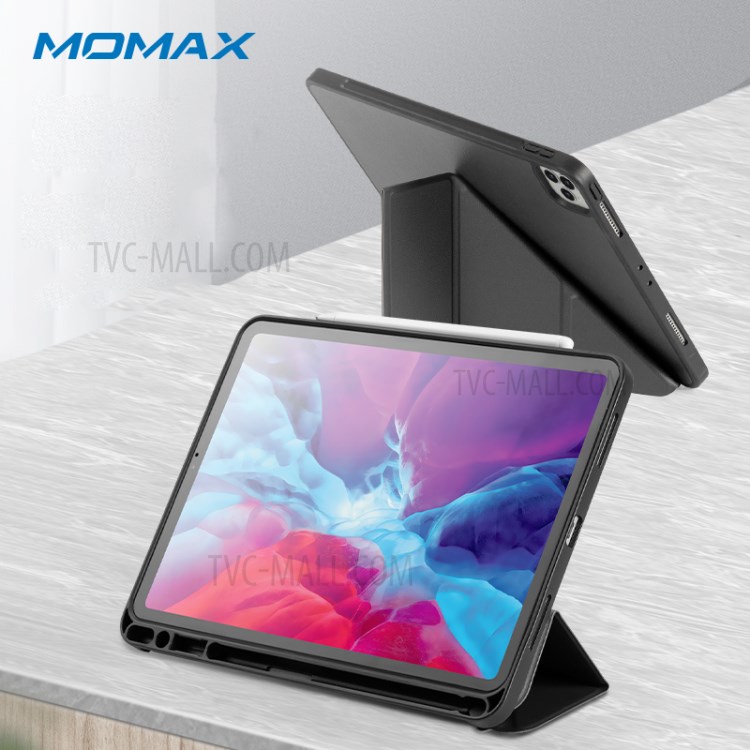 MOMAX Origami Stand Leather Smart Tablet Cover for Apple iPad Pro 12.9-inch (2020)-8