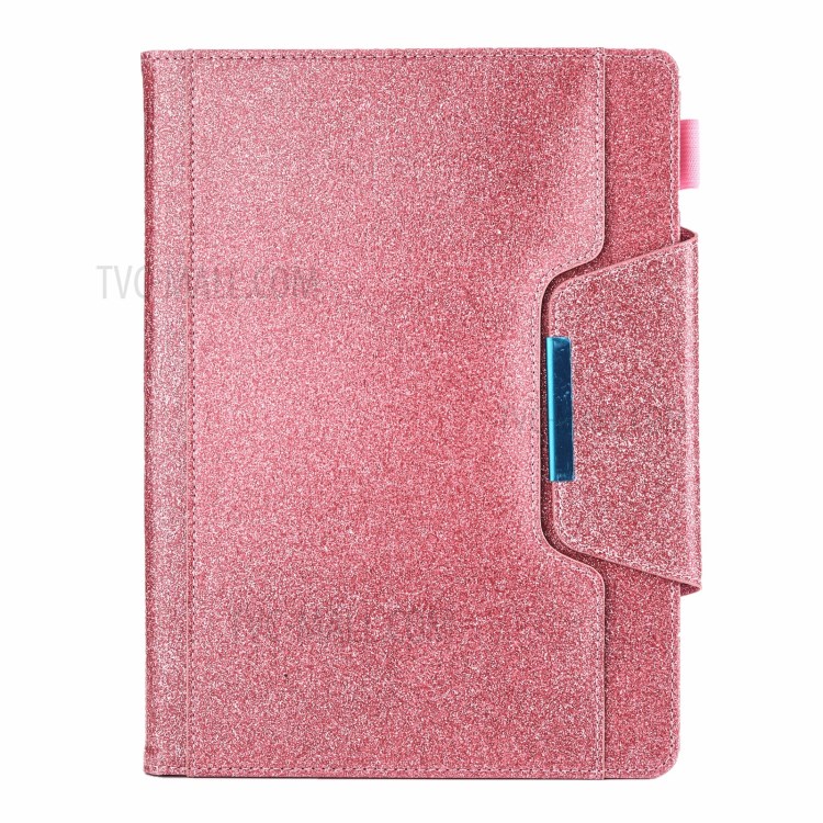 Metal Buckle Wallet Stand Leather Smart Cover Tablet Shell for iPad Pro 11-inch (2020)/(2018) - Rose Gold-1