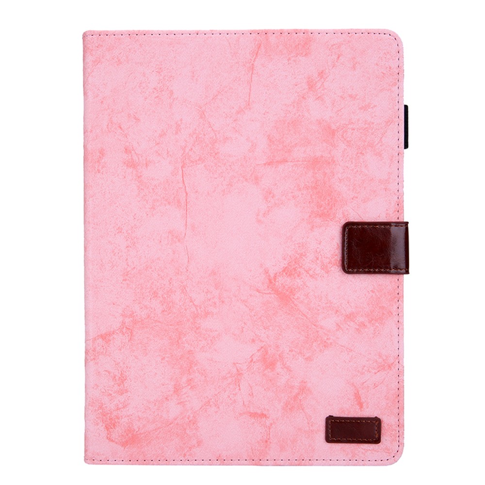 Business Style Auto Wake & Sleep Leather Stand Case with Card Holder for iPad Pro 11-inch (2020)/(2018) - Pink-1