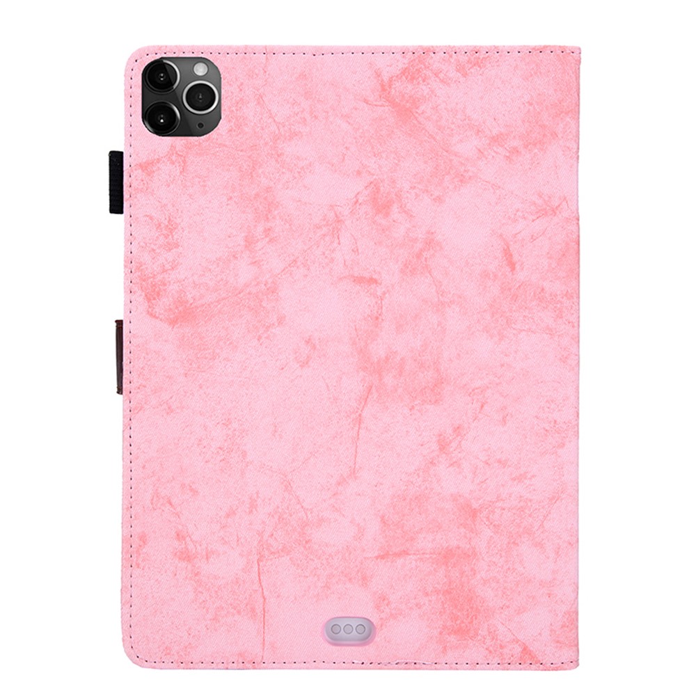 Business Style Auto Wake & Sleep Leather Stand Case with Card Holder for iPad Pro 11-inch (2020)/(2018) - Pink-2