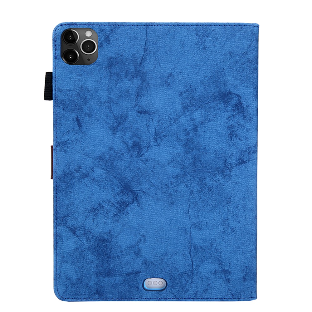 Business Style Auto Wake & Sleep Leather Stand Case with Card Holder for iPad Pro 11-inch (2020)/(2018) - Blue-2
