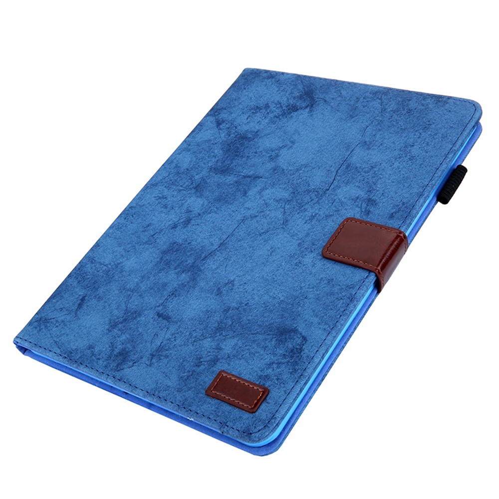 Business Style Auto Wake & Sleep Leather Stand Case with Card Holder for iPad Pro 11-inch (2020)/(2018) - Blue-3