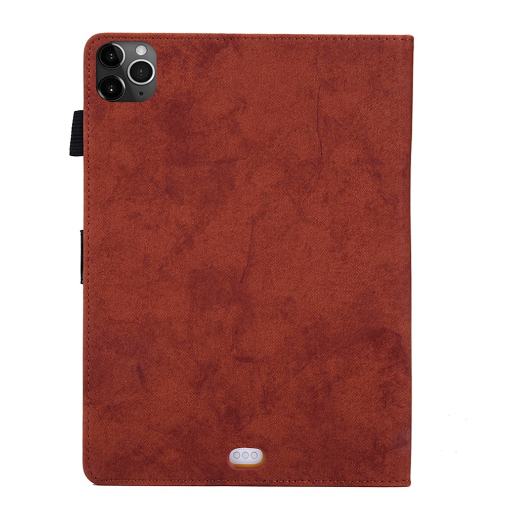 Business Style Auto Wake & Sleep Leather Stand Case with Card Holder for iPad Pro 11-inch (2020)/(2018) - Brown-2