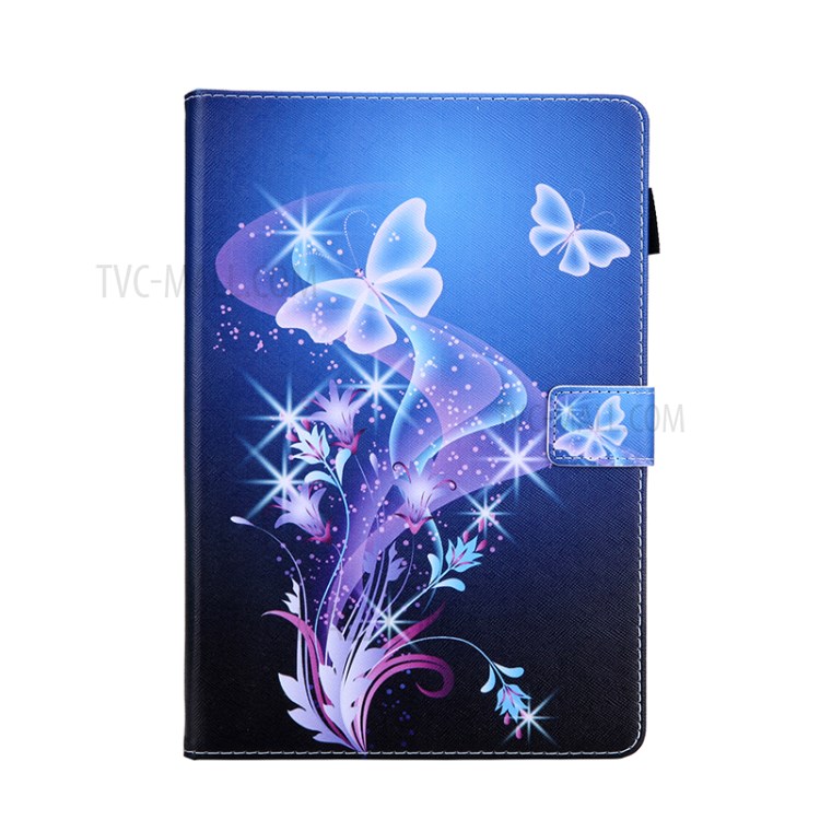 Pattern Printing Multi-angle Stand Leather Card Slot Tablet Case for iPad Pro 11-inch (2020)/(2018) - Magic Butterflies-1