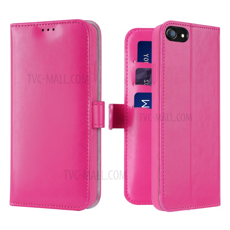 DUX DUCIS KADO Series Leather Phone Casing for iPhone SE (2nd Generation)/8/7 4.7 inch - Rose