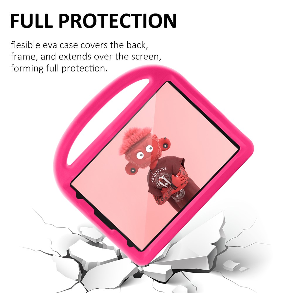 Antichocs Style Moineau Béquille Cas De Table EVA Pour IPad Pro 11 Pouces (2020) / (2018) - Rose-3