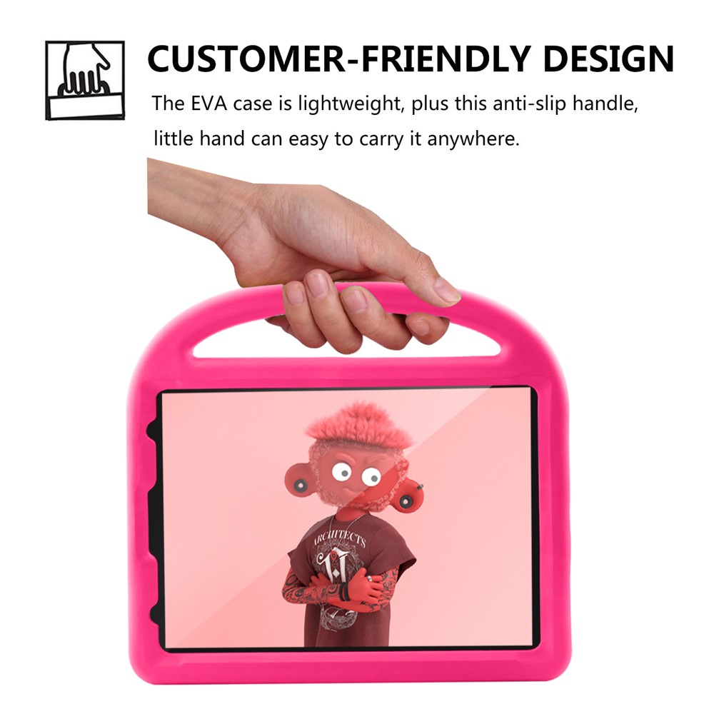Antichocs Style Moineau Béquille Cas De Table EVA Pour IPad Pro 11 Pouces (2020) / (2018) - Rose-4