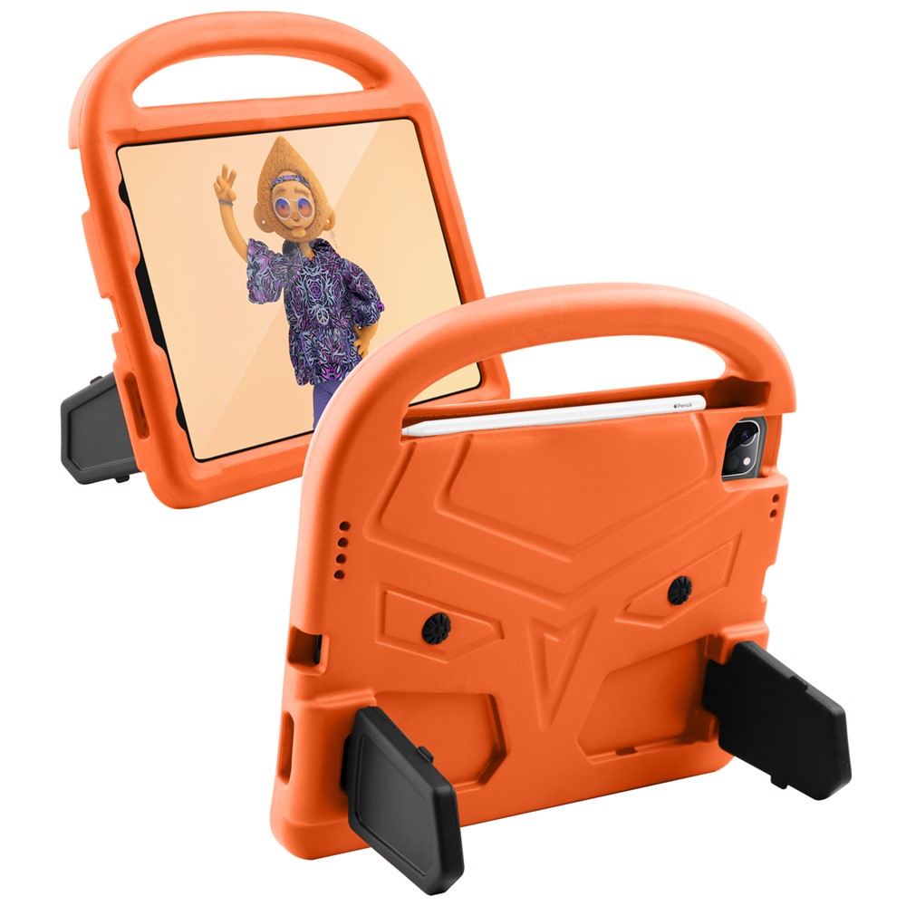 Sparrow Style Shockproof Kickstand EVA Table Case for iPad Pro 11-inch (2020)/(2018) - Orange-8