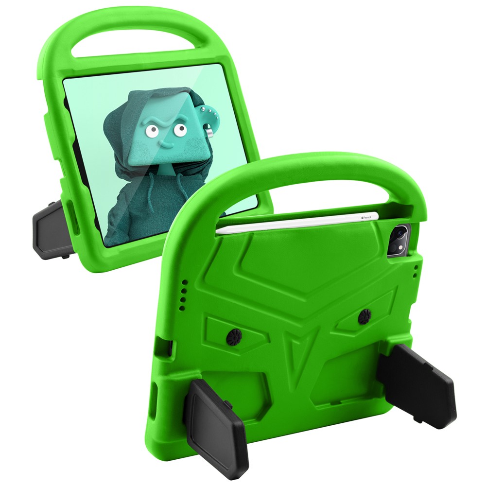 Sparrow Style Shockproof Kickstand EVA Table Case for iPad Pro 11-inch (2020)/(2018) - Green-8
