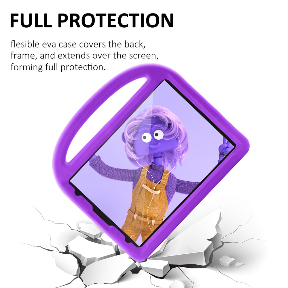 Sparrow Style Shockproof Kickstand EVA Table Case for iPad Pro 11-inch (2020)/(2018) - Purple-3