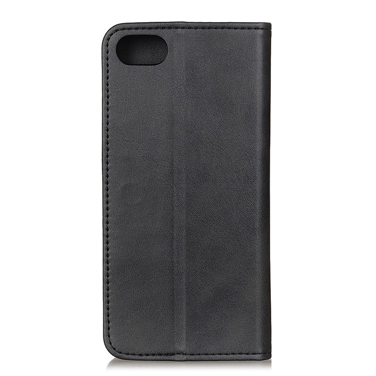 Auto-absorbed Wallet Stand Split Leather Phone Case for iPhone SE (2nd Generation) / 8 / 7 4.7-inch - Black-2