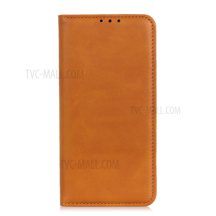 Auto-absorbed Wallet Stand Split Leather Phone Case for iPhone SE (2nd Generation) / 8 / 7 4.7-inch - Brown-4