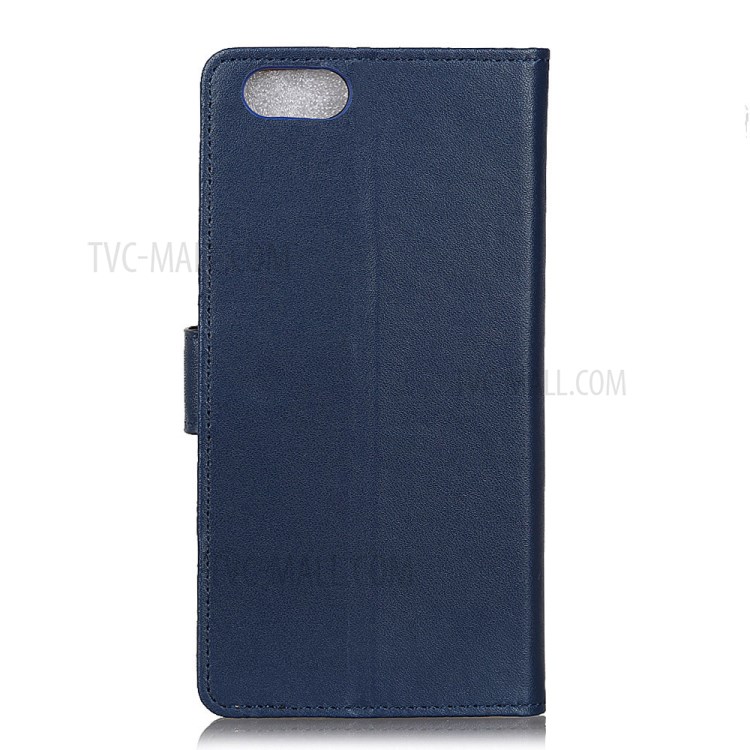 Wallet Stand Leather Protection Case for iPhone SE (2nd Generation) / 8 / 7 - Blue-2