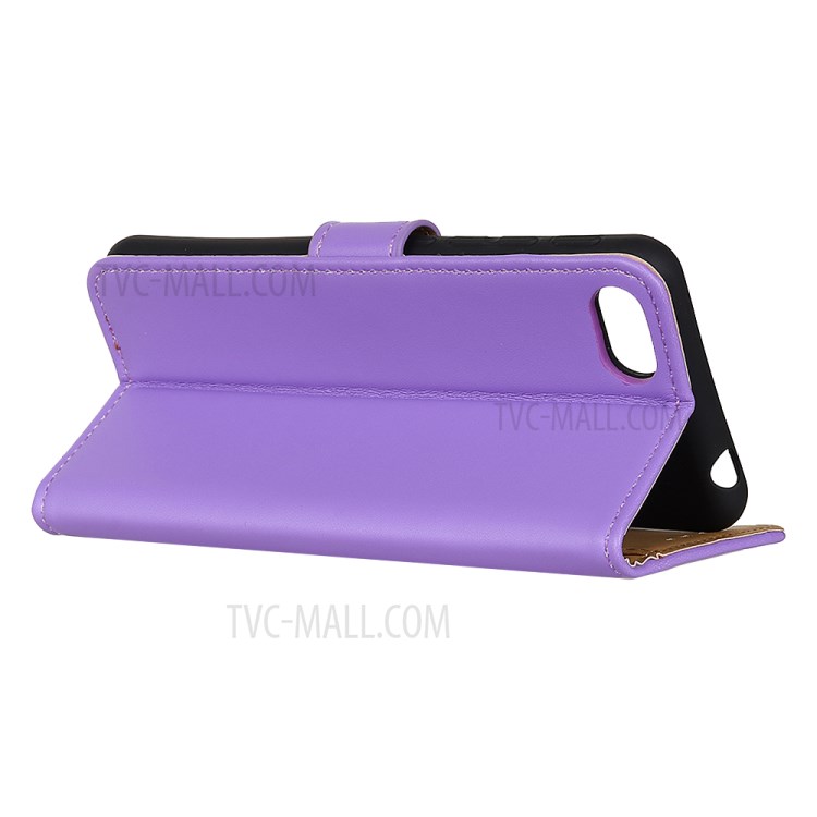 Wallet Stand Leather Protection Case for iPhone SE (2nd Generation) / 8 / 7 - Purple-2