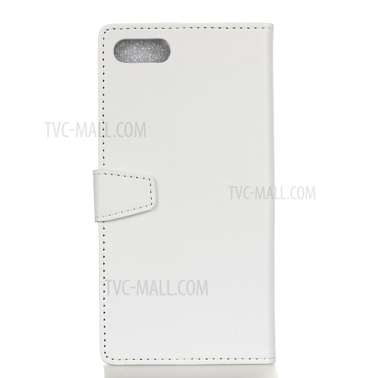 Crazy Horse Wallet Leather Flip Casing Phone Cover for iPhone SE (2nd Generation)/7/8 4.7 inch - White-2