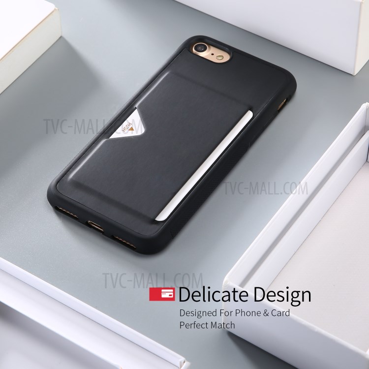 DUX DUCIS Procad Series PU Leather + PC Cover for iPhone SE (2nd Generation)/8/7 - Black-5