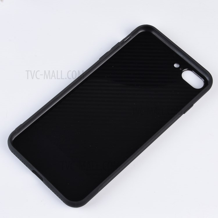 PC+TPU+PU Leather Special Case for iPhone 8 Plus/7 Plus 5.5 inch - Brown-3