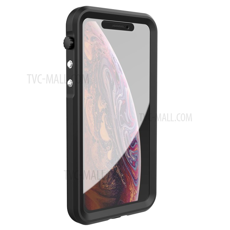 Seal Series Waterproof Phone Casing Cover for Apple iPhone XR 6.1 inch - Black-2