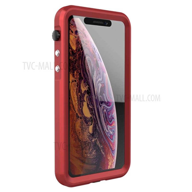 Seal Series Waterproof Case Phone Cover Shell for Apple iPhone 11 6.1 inch - Red-2
