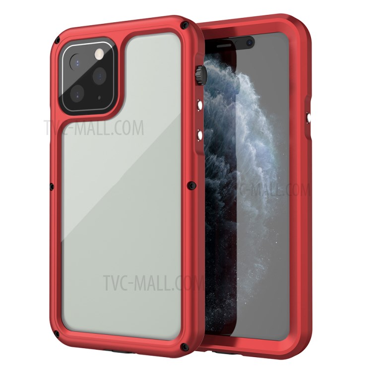 Seal Series Waterproof Phone Case Cover for Apple iPhone 11 Pro 5.8 inch - Red-1