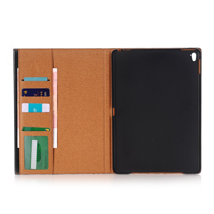 Smart Leather Tablet Case for iPad Pro 9.7 inch - Black-4