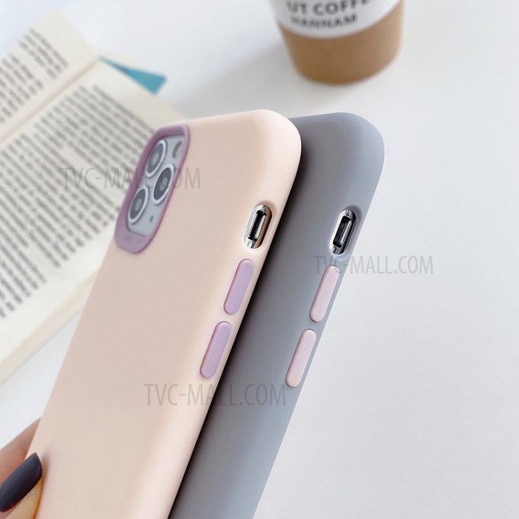 Elegant Series Soft TPU Cell Phone Cover for iPhone 11 6.1 inch - Grey-4