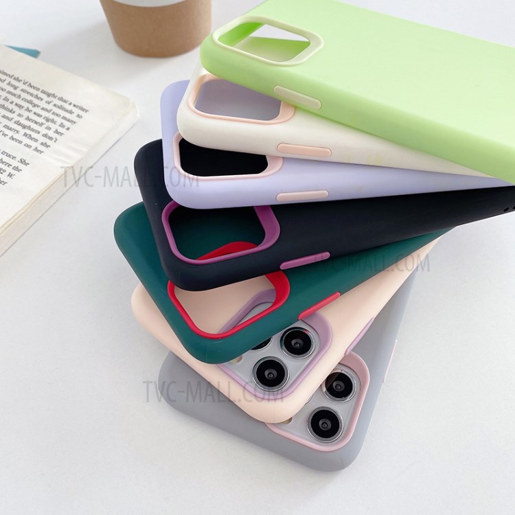 Elegant Series Soft TPU Cell Phone Cover for iPhone 11 6.1 inch - Grey-5
